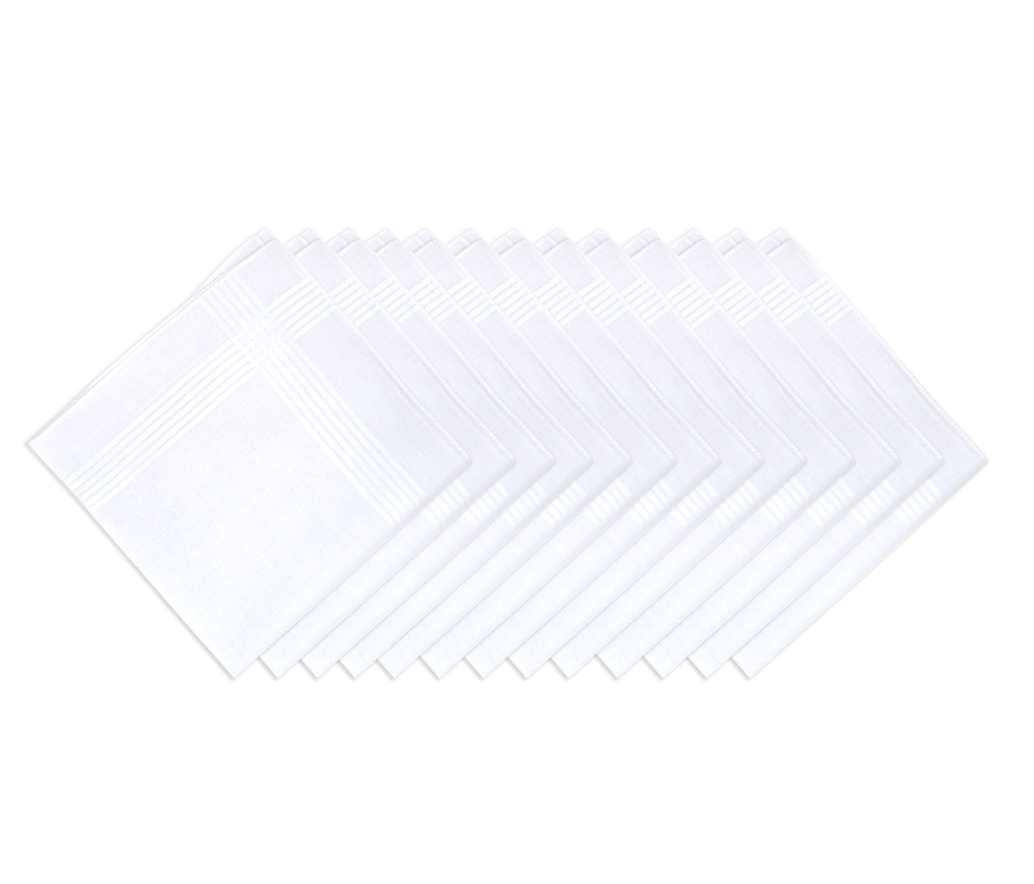 White Handkerchief Set (13-Pack)