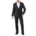 Deep Charcoal Pin Stripe Suit