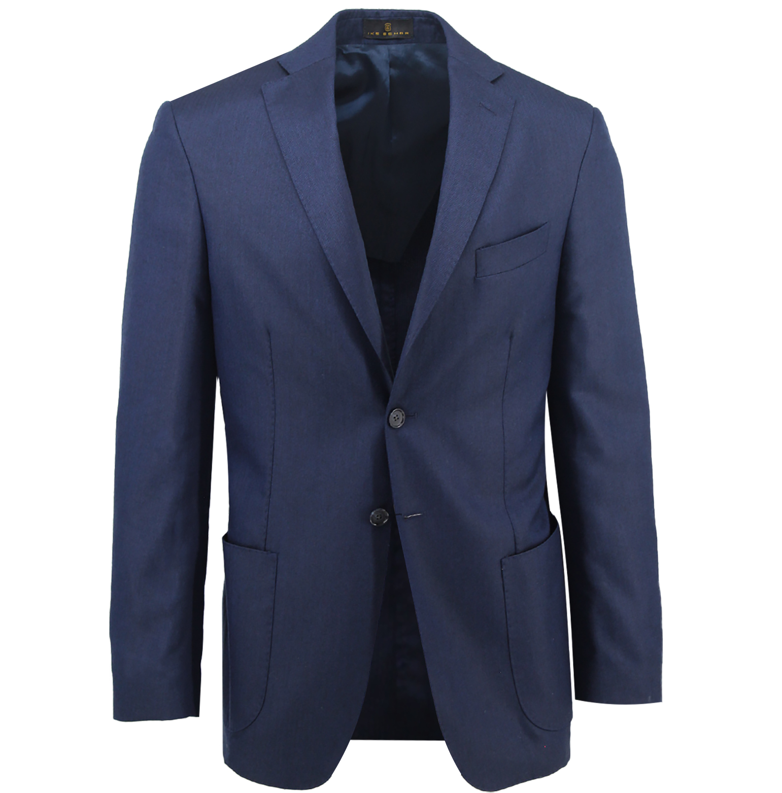 Cashmere Navy Herringbone Sport Coat
