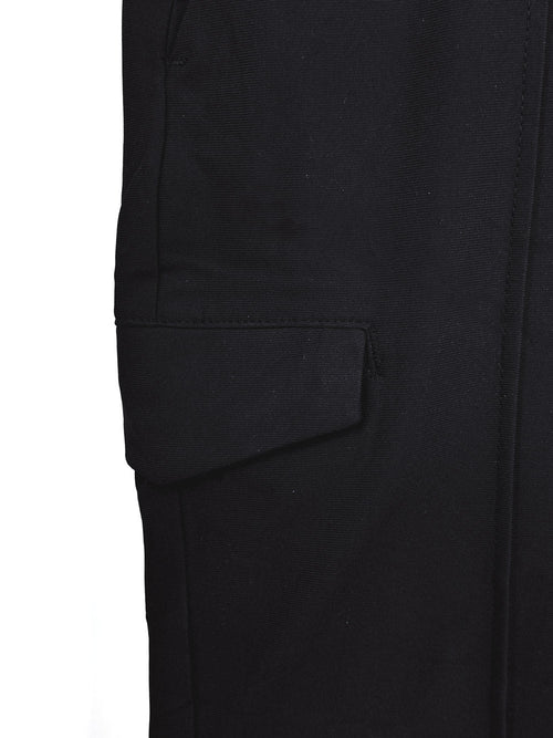 Black with Single Cargo Pocket Flex Tech Jogger Pant