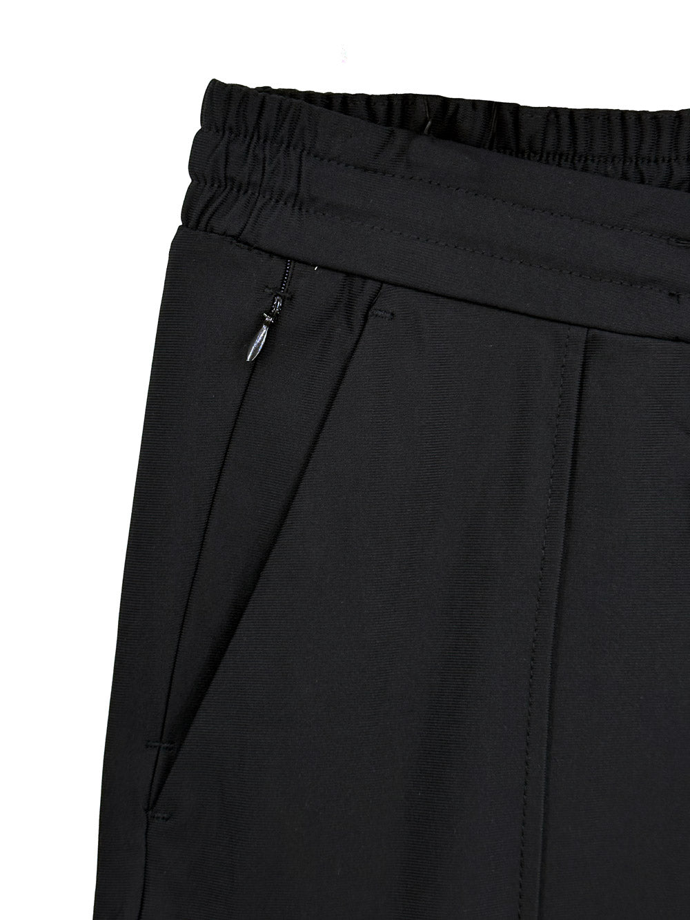 Black with Single Cargo Pocket Flex Tech Jogger Pant