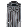 Chocolate Stripe Sport Shirt