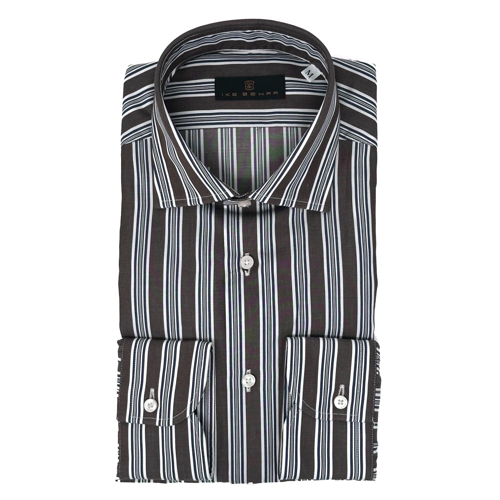 Chocolate Stripe Sport Shirt