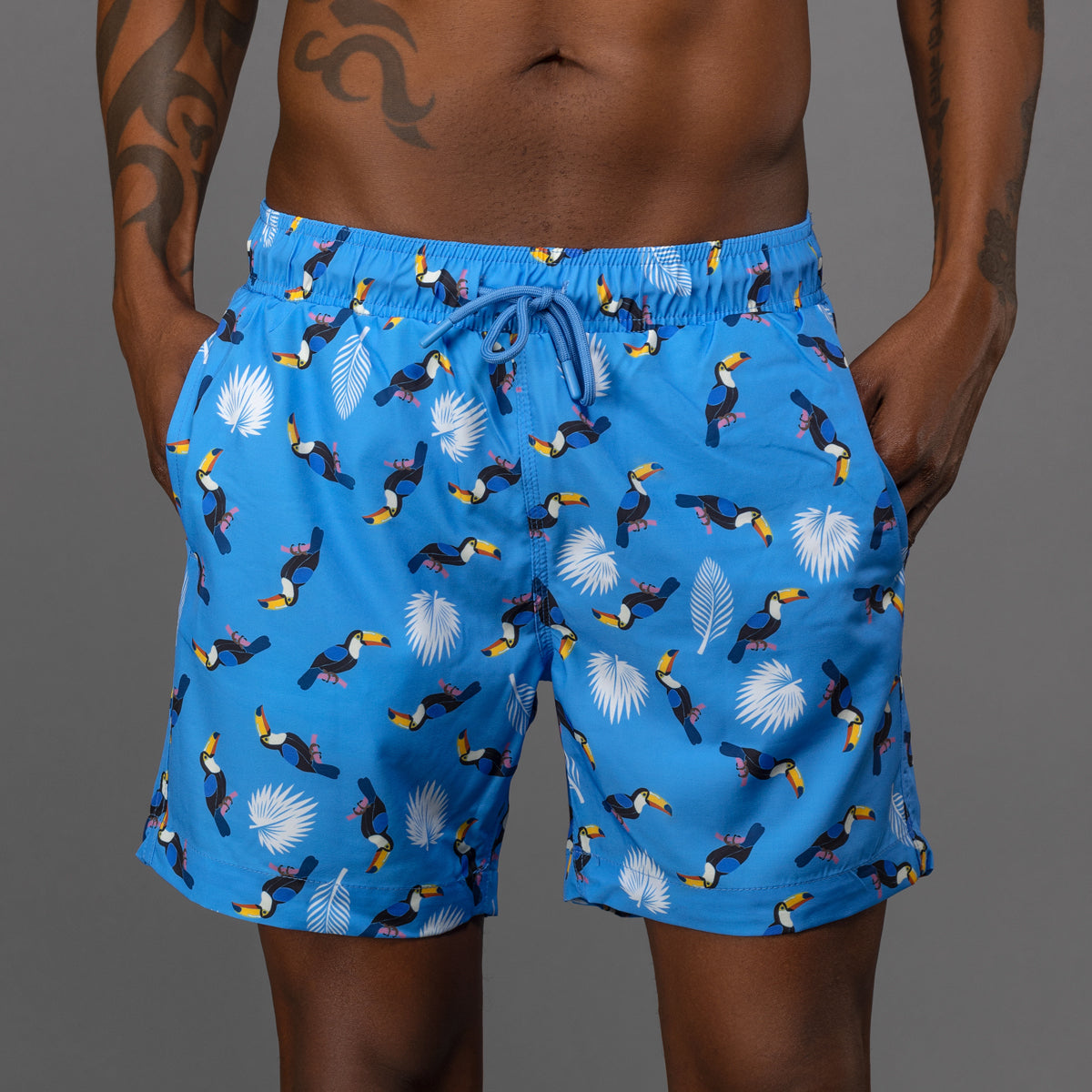 Regatta Blue Tucan Swim Shorts