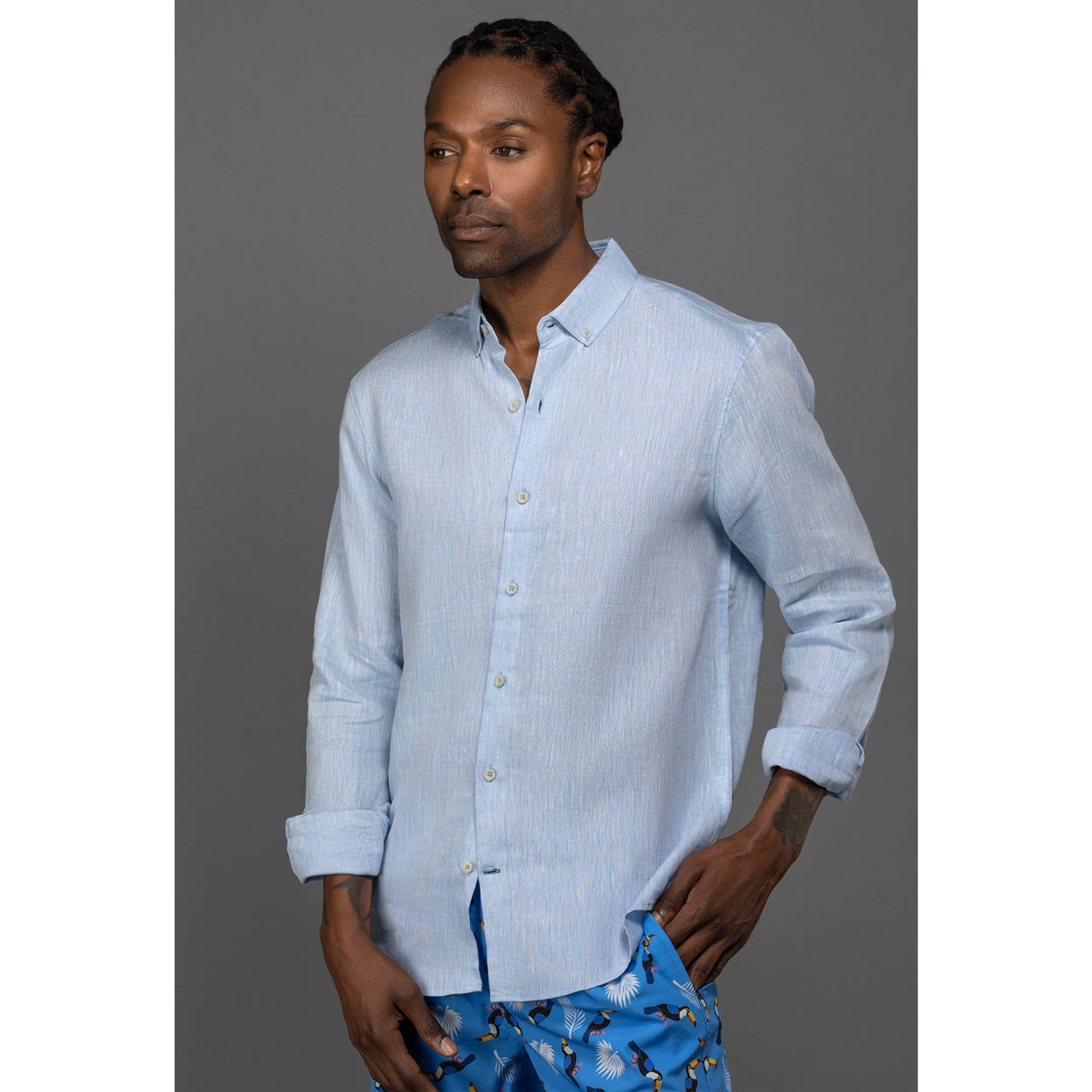 Regatta Blue Tucan Swim Shorts