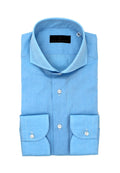Aqua Chambray Sport Shirt