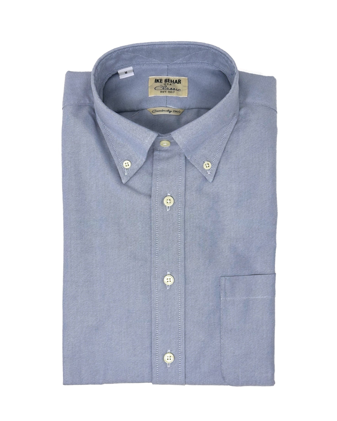 Blue Oxford Button-Down Shirt