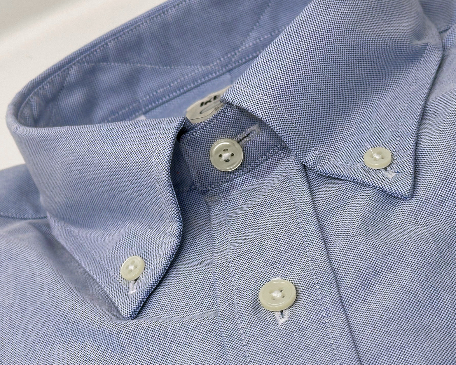 Blue Oxford Button-Down Shirt