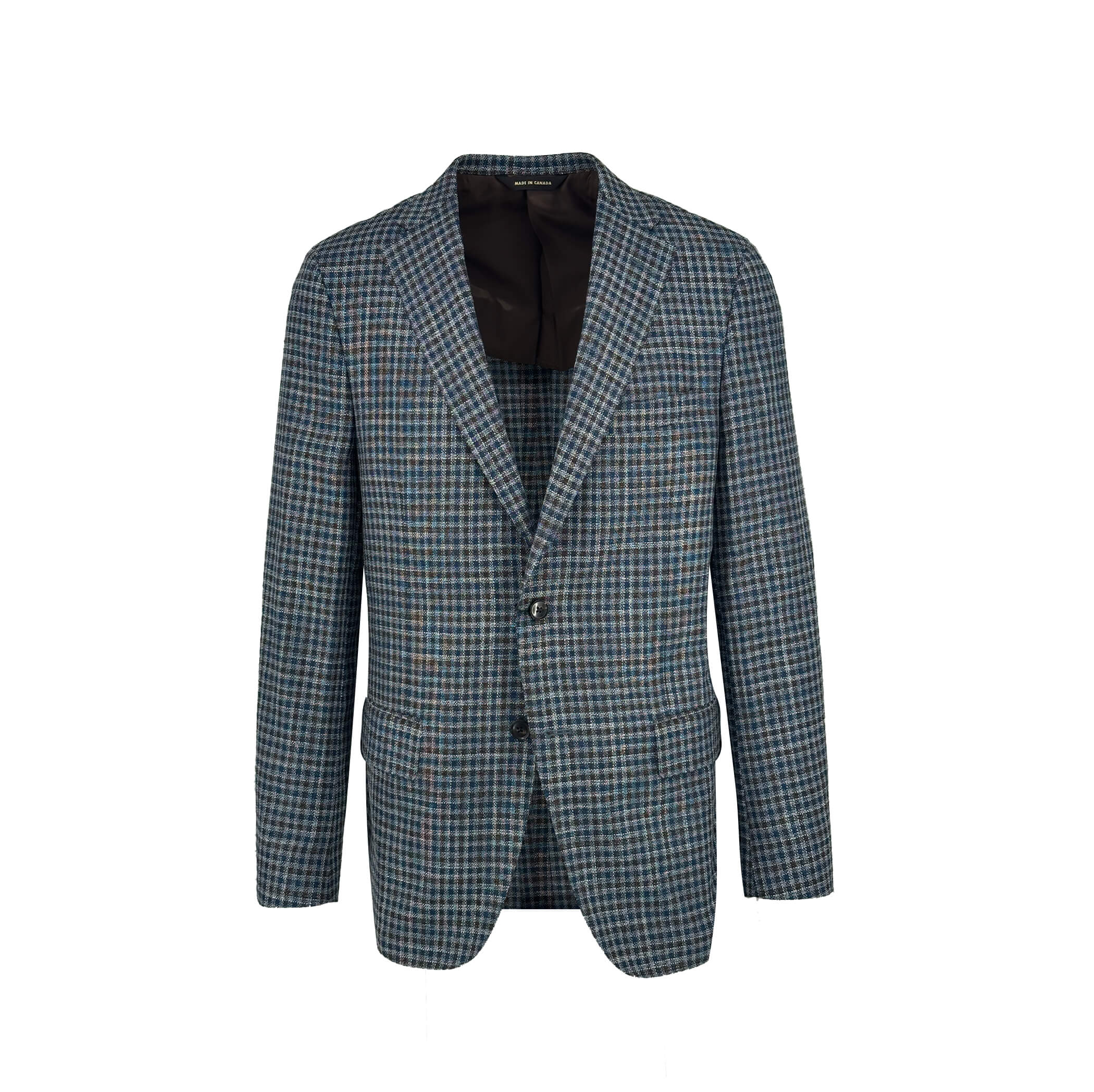 Brown and Forest Green Buffalo Check Sport Coat