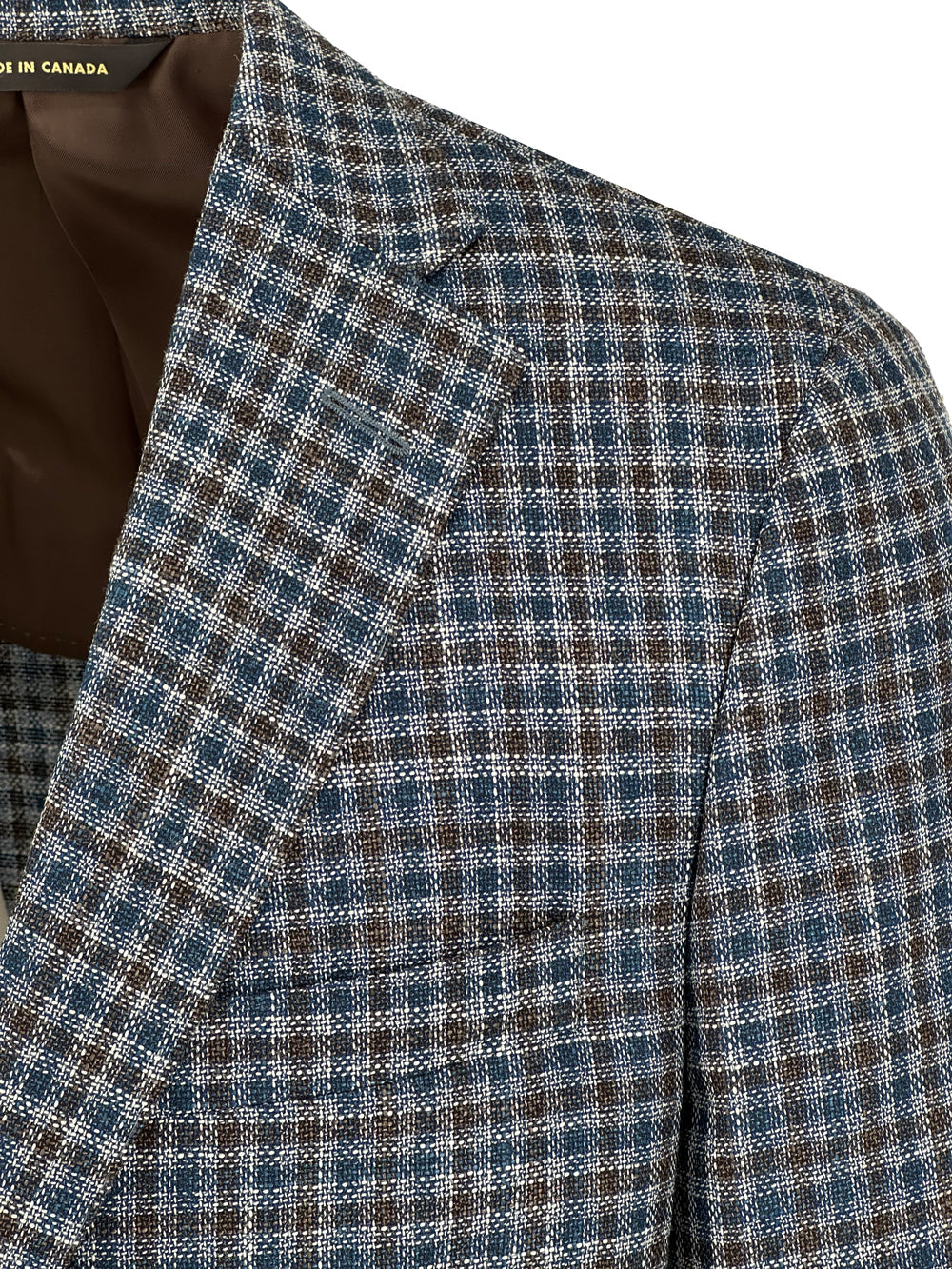 Brown and Forest Green Buffalo Check Sport Coat