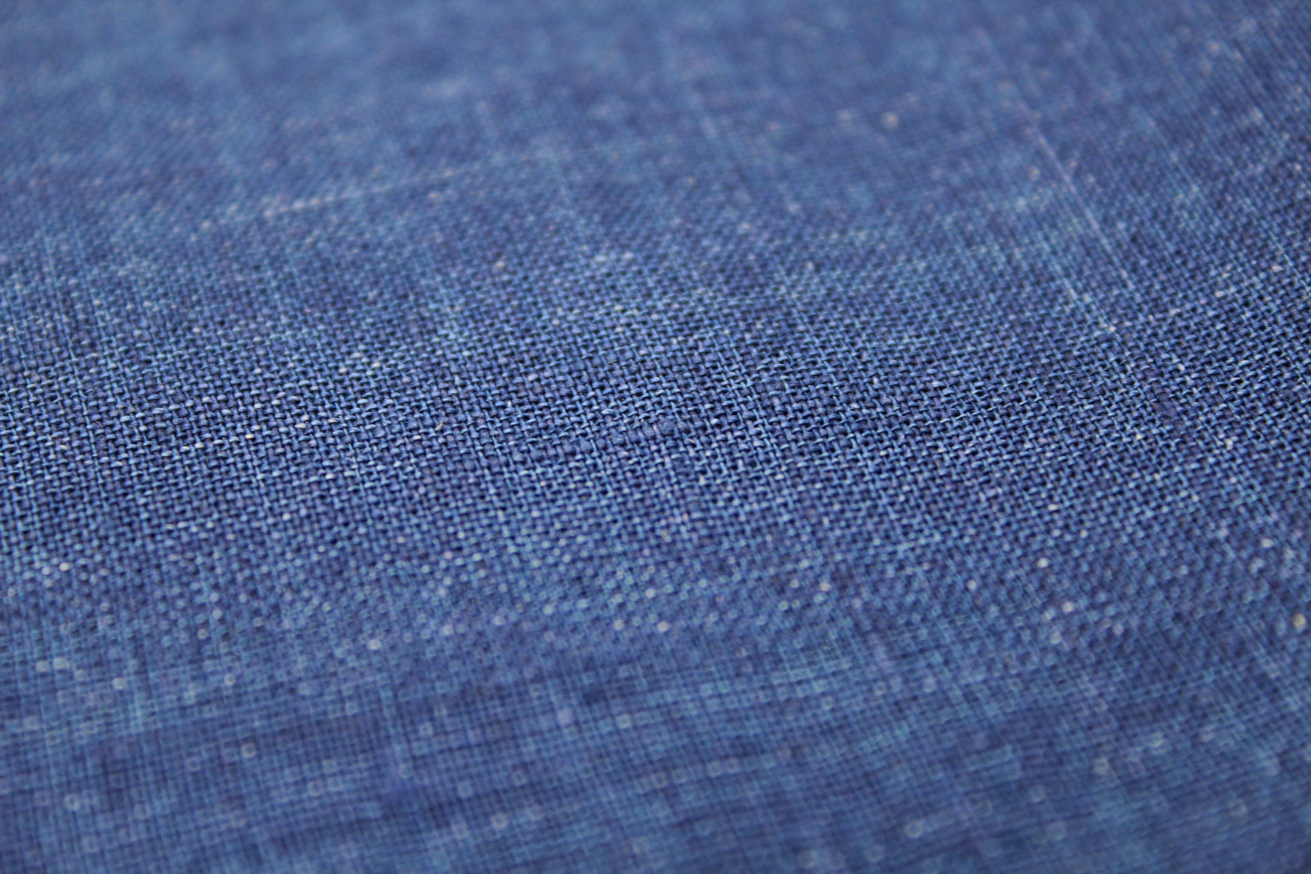 Dark Navy Hand Finished Linen Shirt
