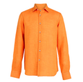 Havana '32 Burnt Orange Linen Sport Shirt