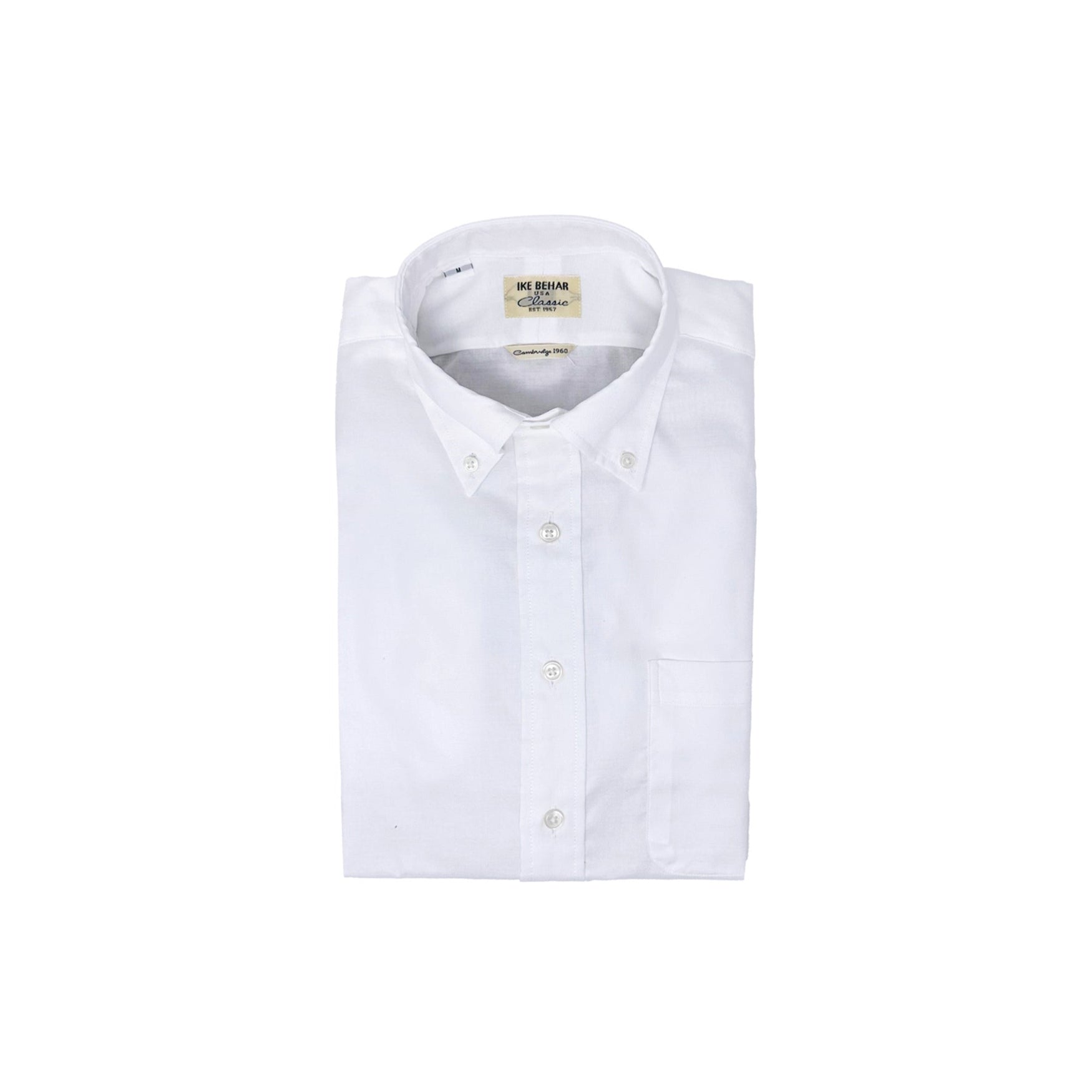 White Oxford Button-Down Shirt