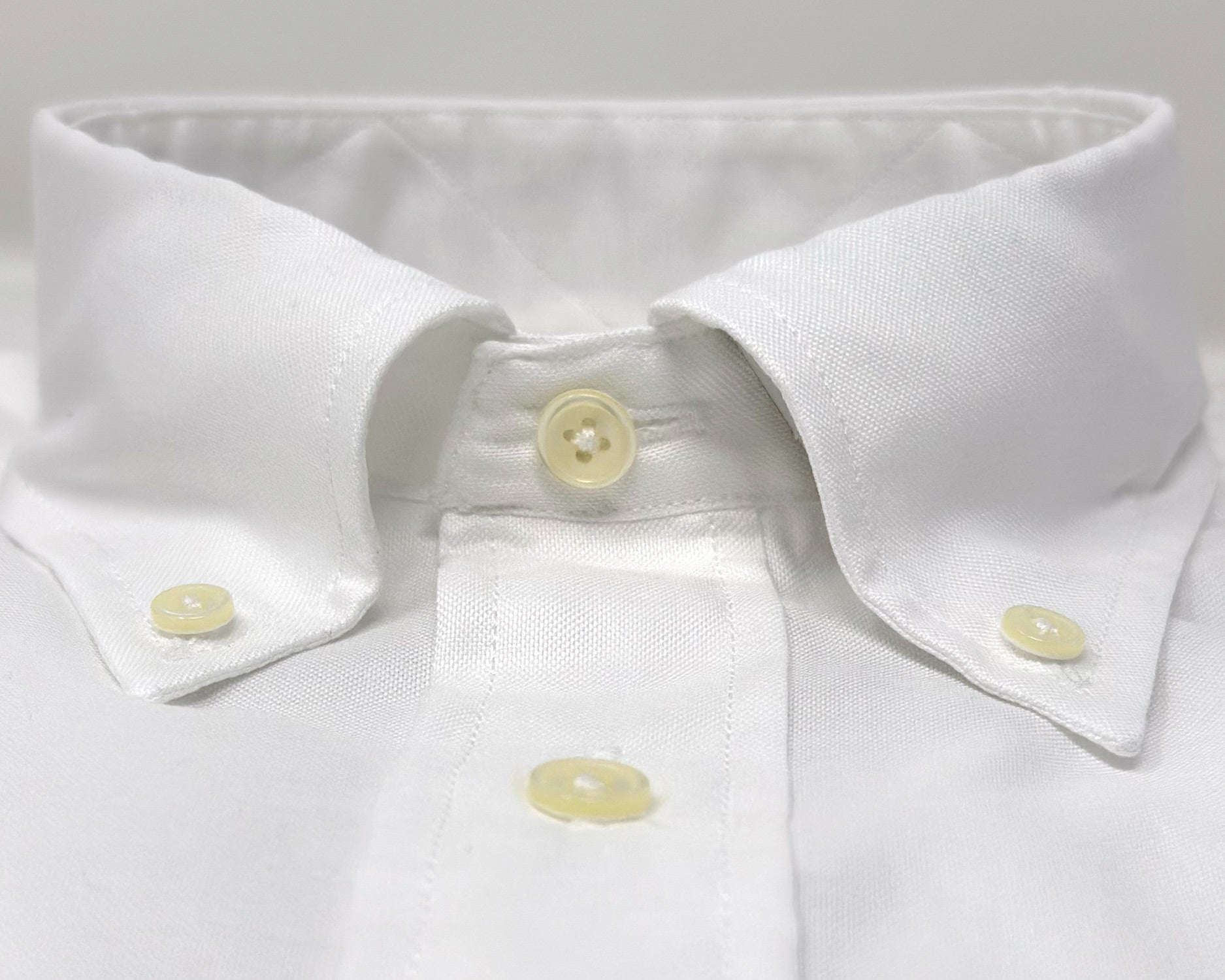 White Oxford Button-Down Shirt