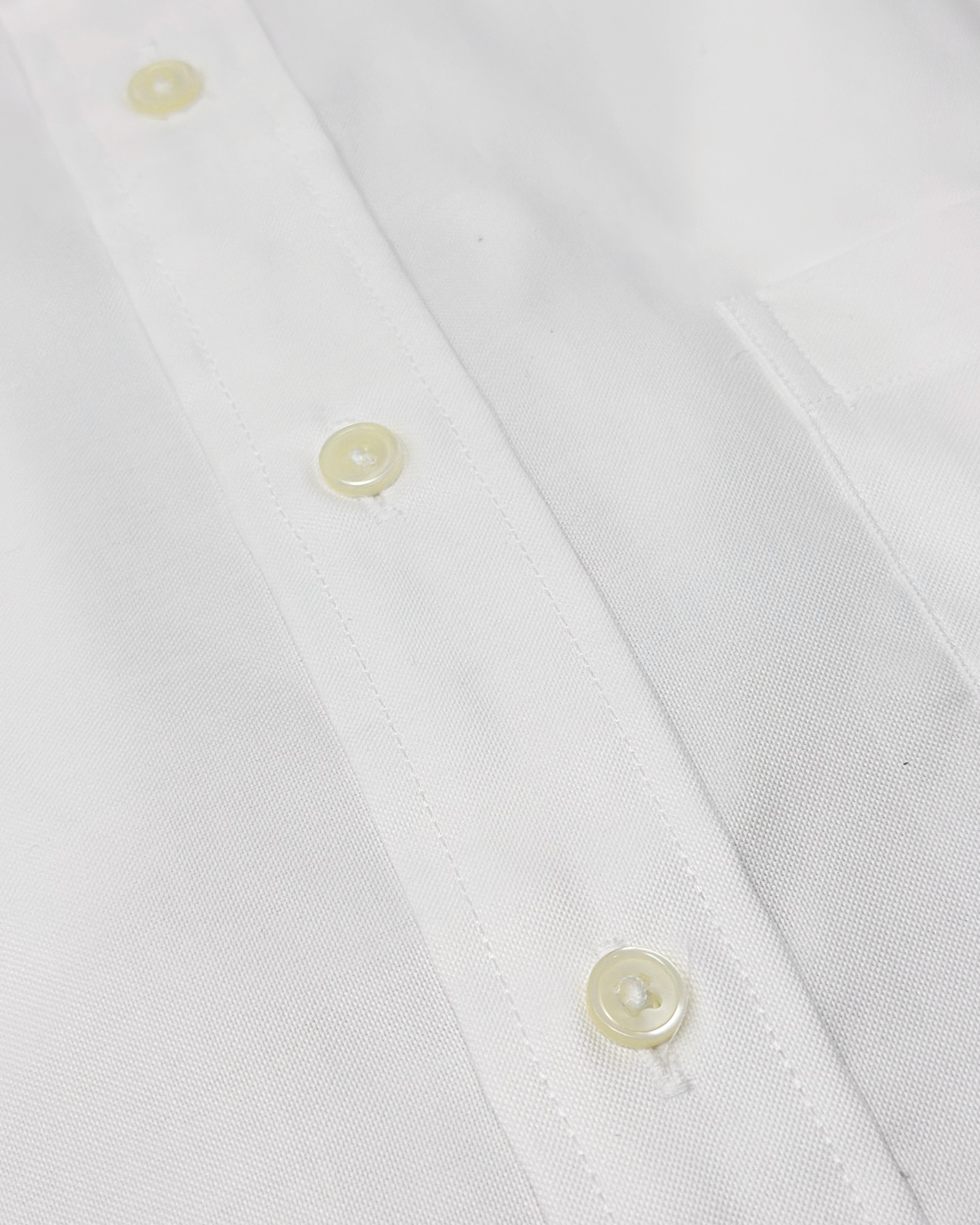 White Oxford Button-Down Shirt
