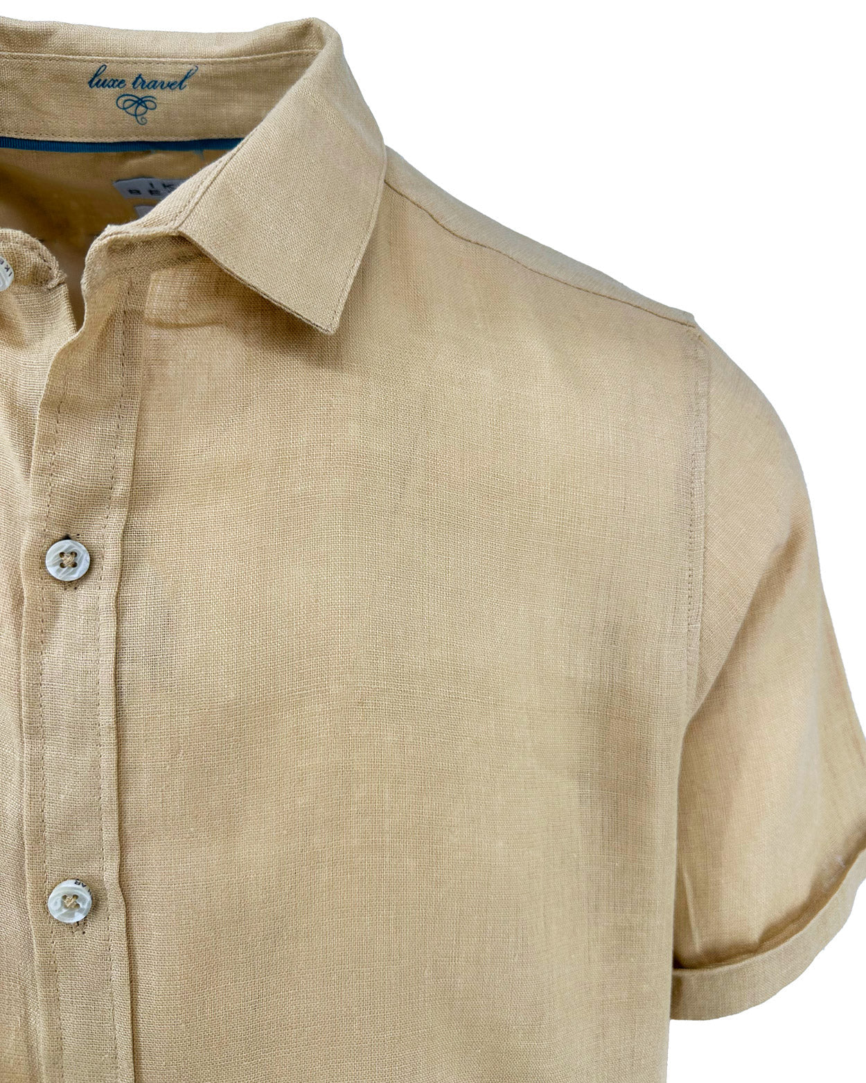 Safari Pure Linen Short Sleeve Shirt
