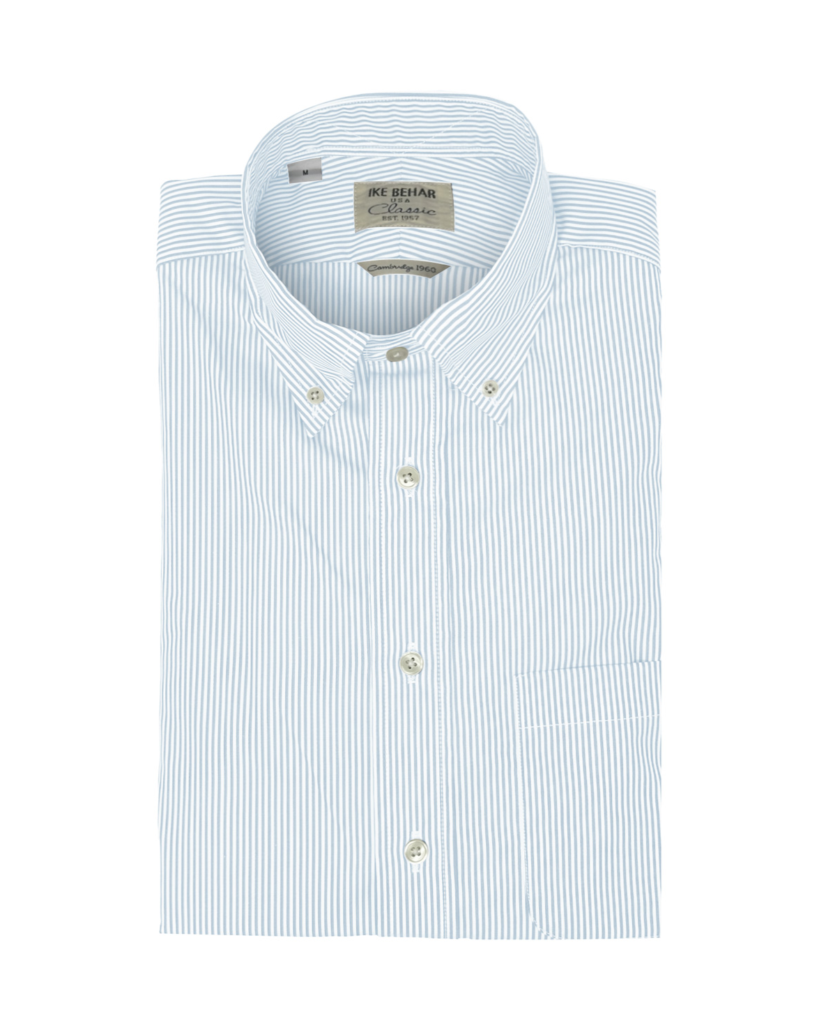 Sky Stripe Button-Down Shirt