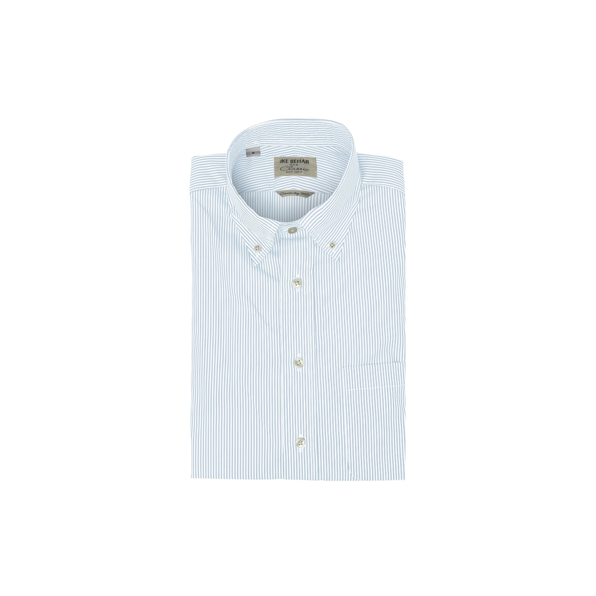Sky Stripe Button-Down Shirt