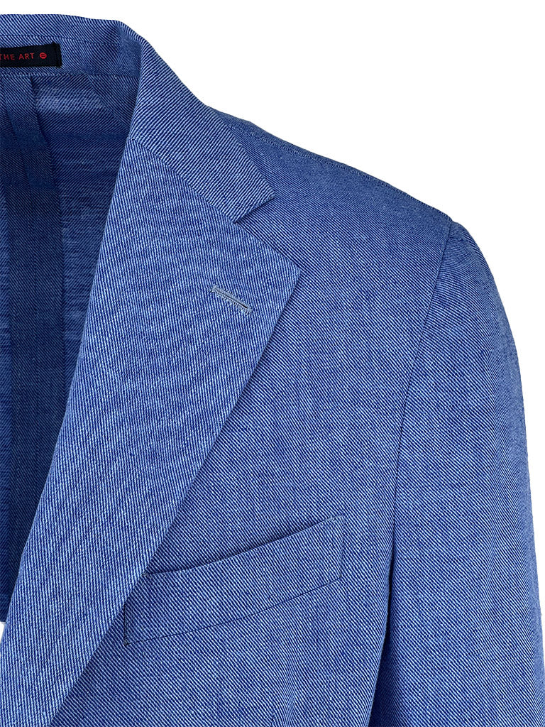 Sky Blue Twill Sport Coat