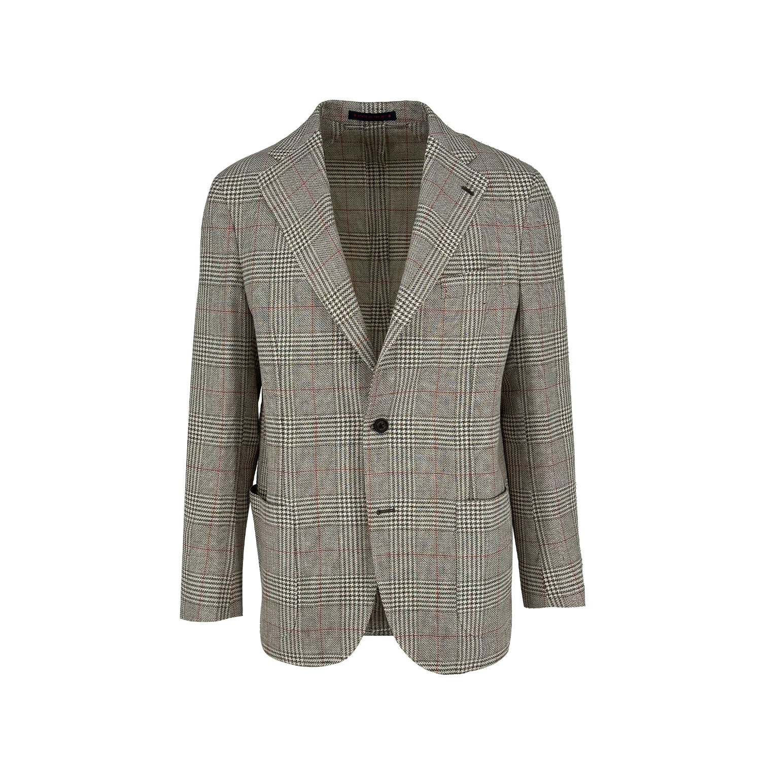 Tan Plaid Check Sport Coat