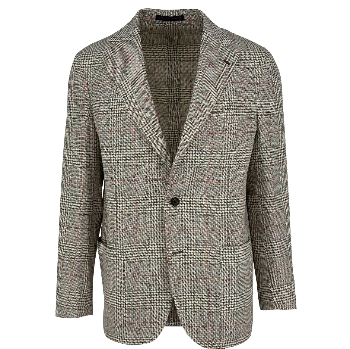 Tan Plaid Check Sport Coat
