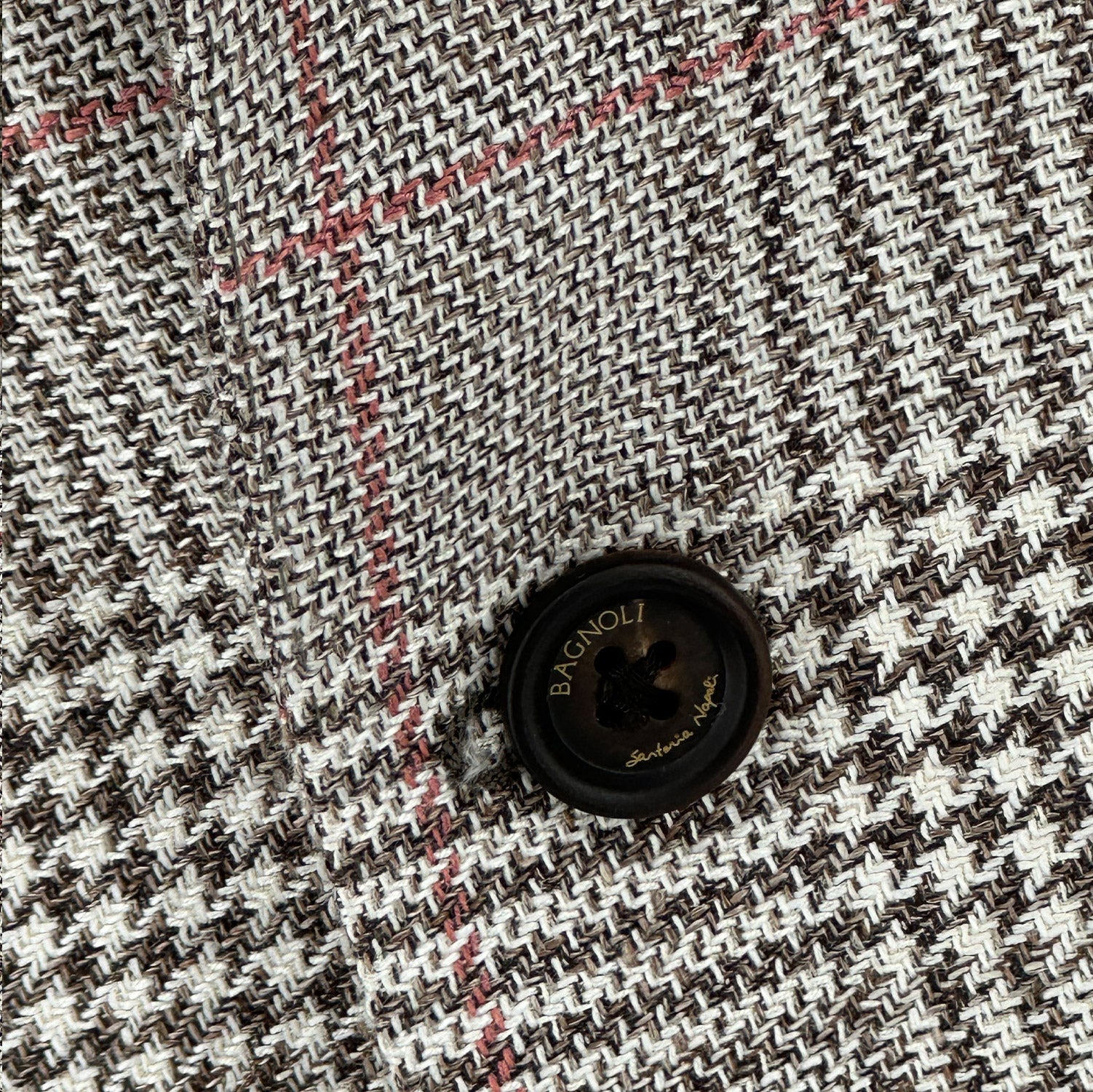 Tan Plaid Check Sport Coat