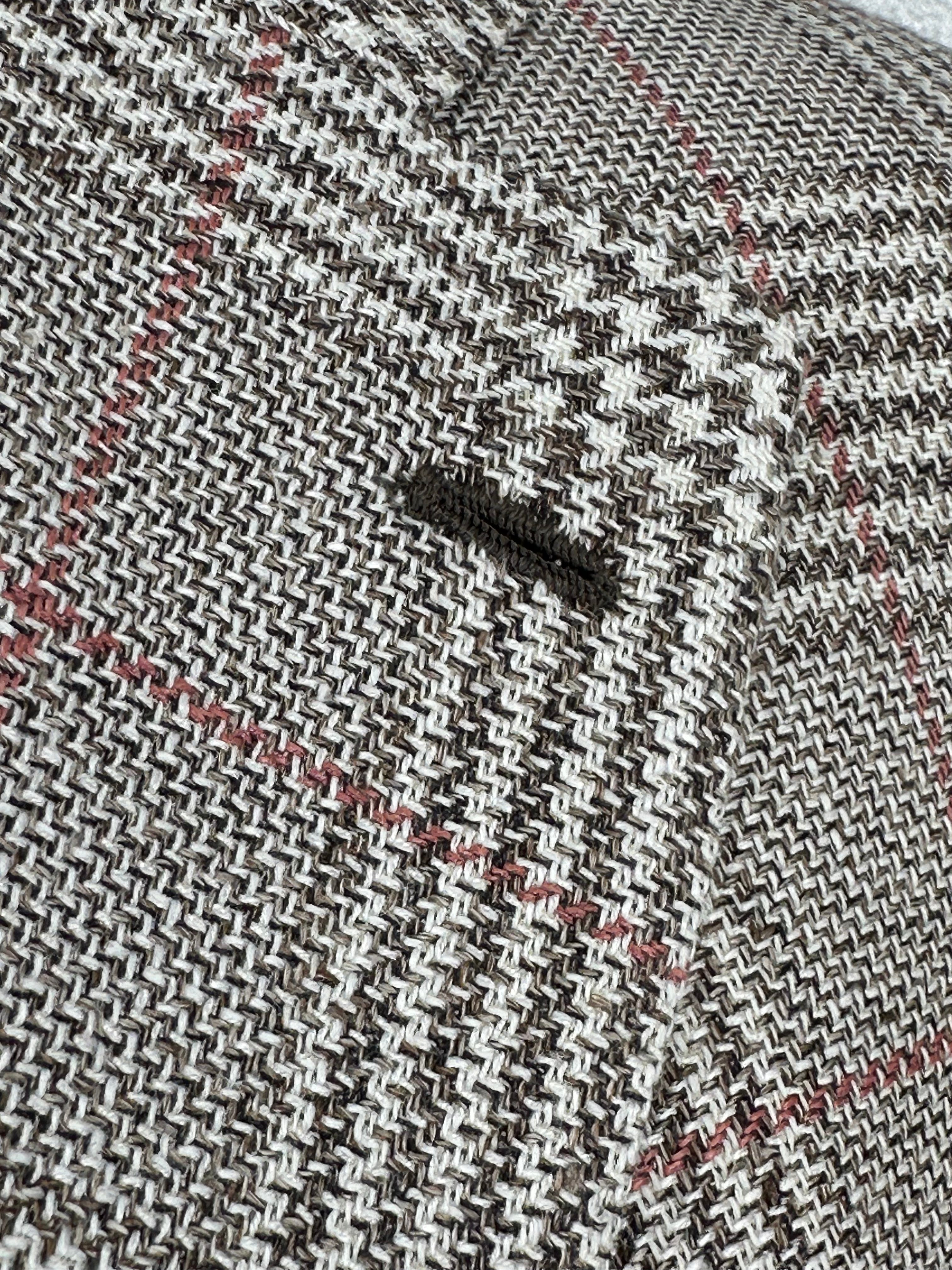 Tan Plaid Check Sport Coat