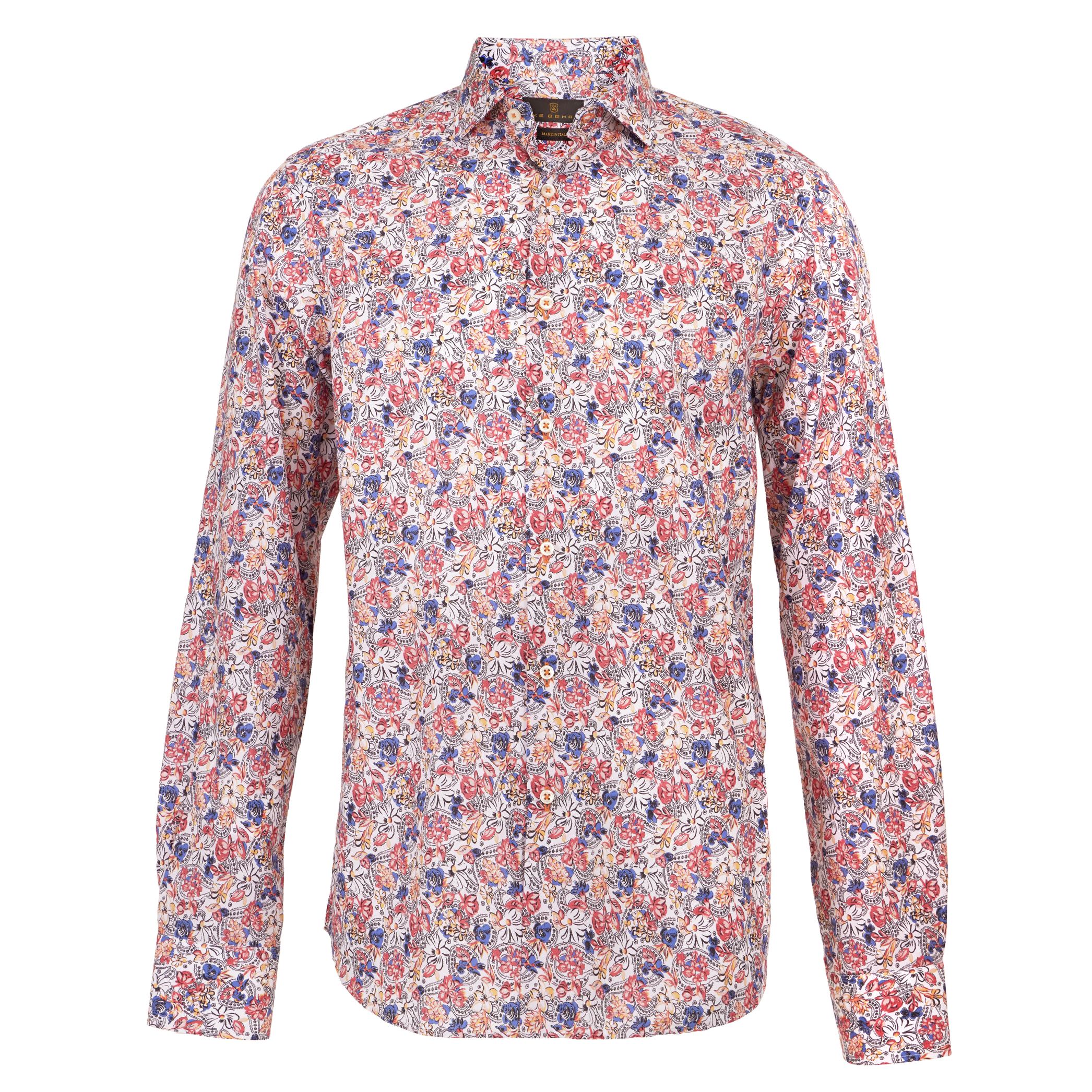Floral Print Sport Shirt