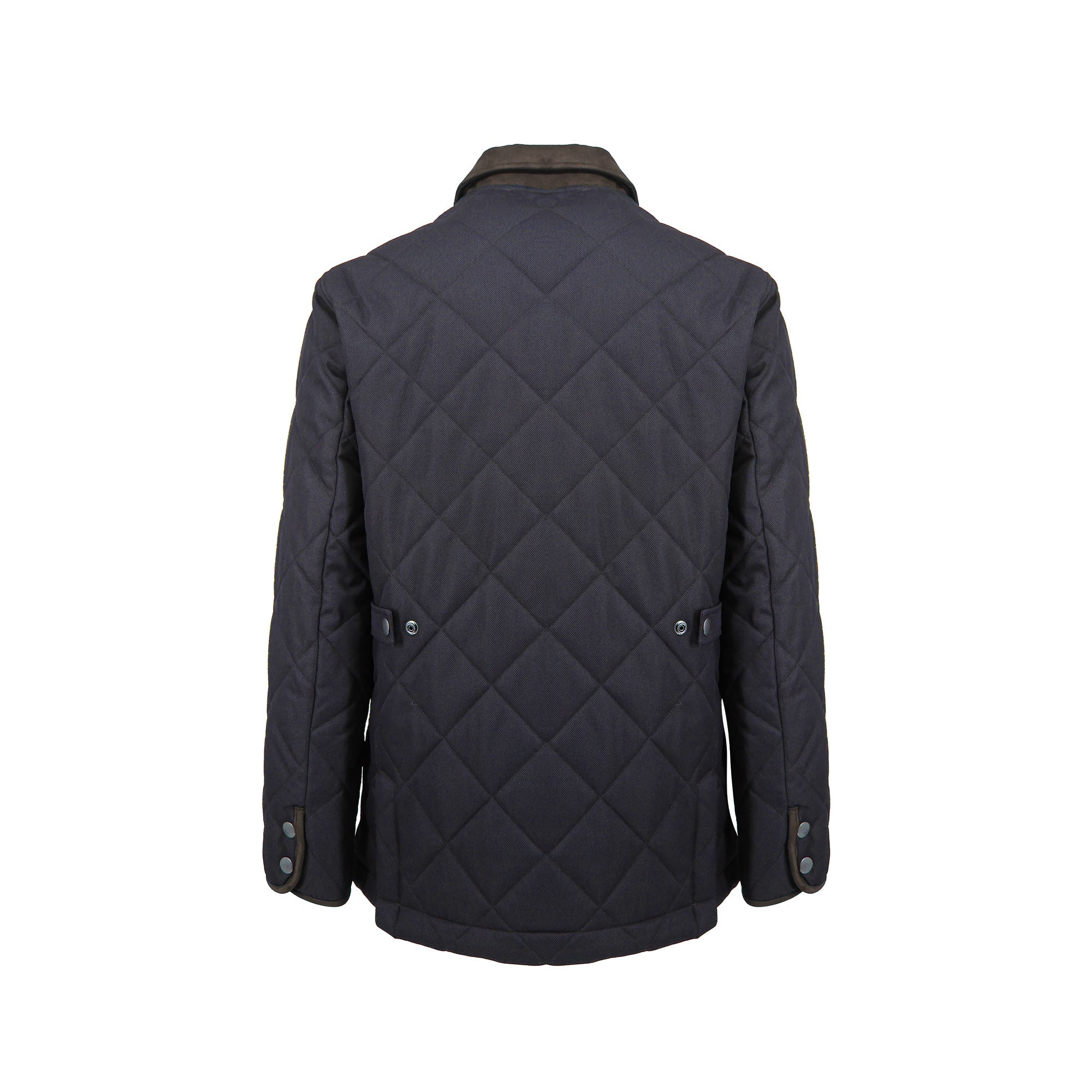 Navy Enfield Quilted Jacket