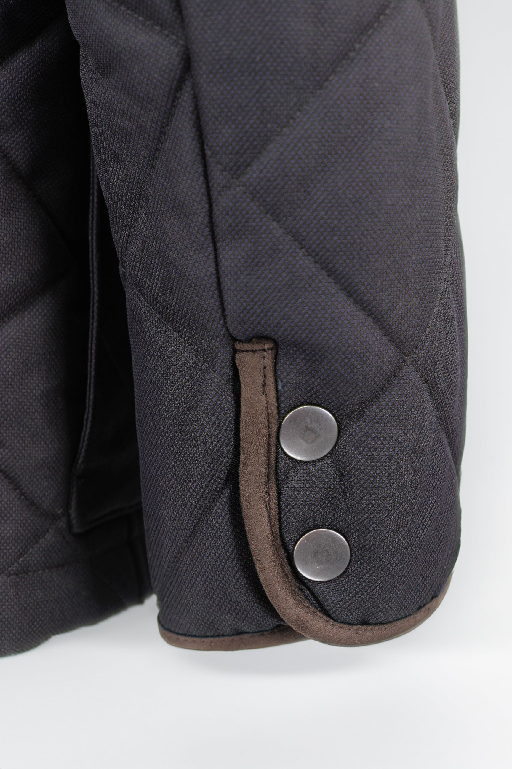 Navy Enfield Quilted Jacket